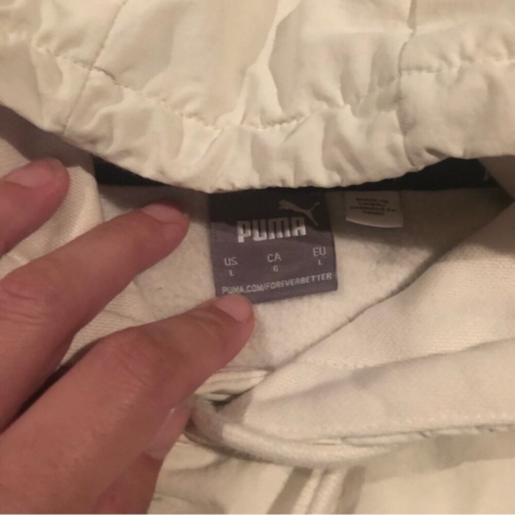 Puma Mens Hoodie in Ivory Glow - Picture 13 of 14